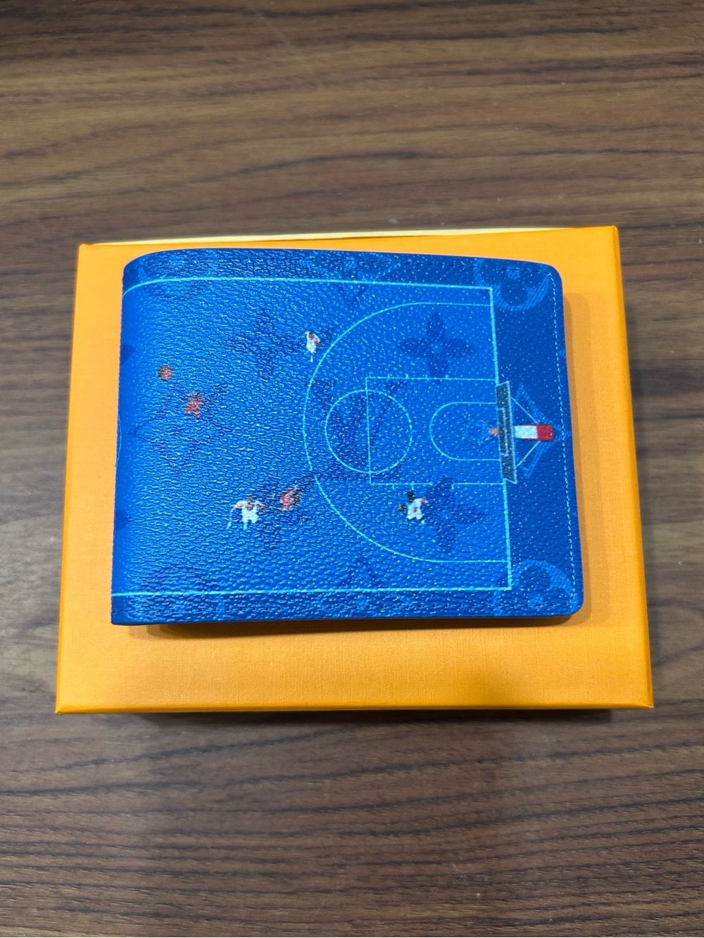Louis Vuitton Blue Basketball Wallet